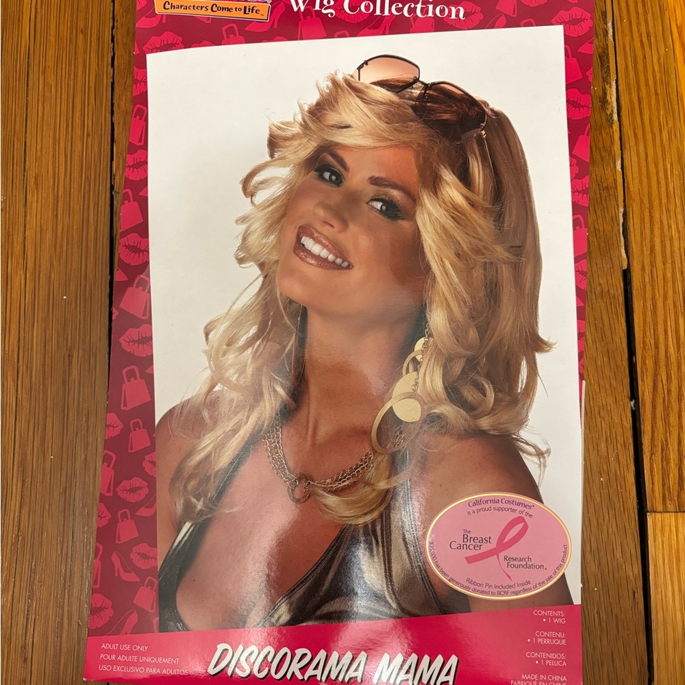 California Costumes Discorama Mama Blonde Women's Wig - Soft Blonde